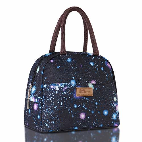 Social HOMESPON Bolsa Isotérmica de Almuerzo Lunch Bag Bolsa Térmica Porta Alimentos Tela