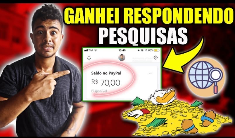 Moda Como ganhar dinheiro respondendo pesquisas 