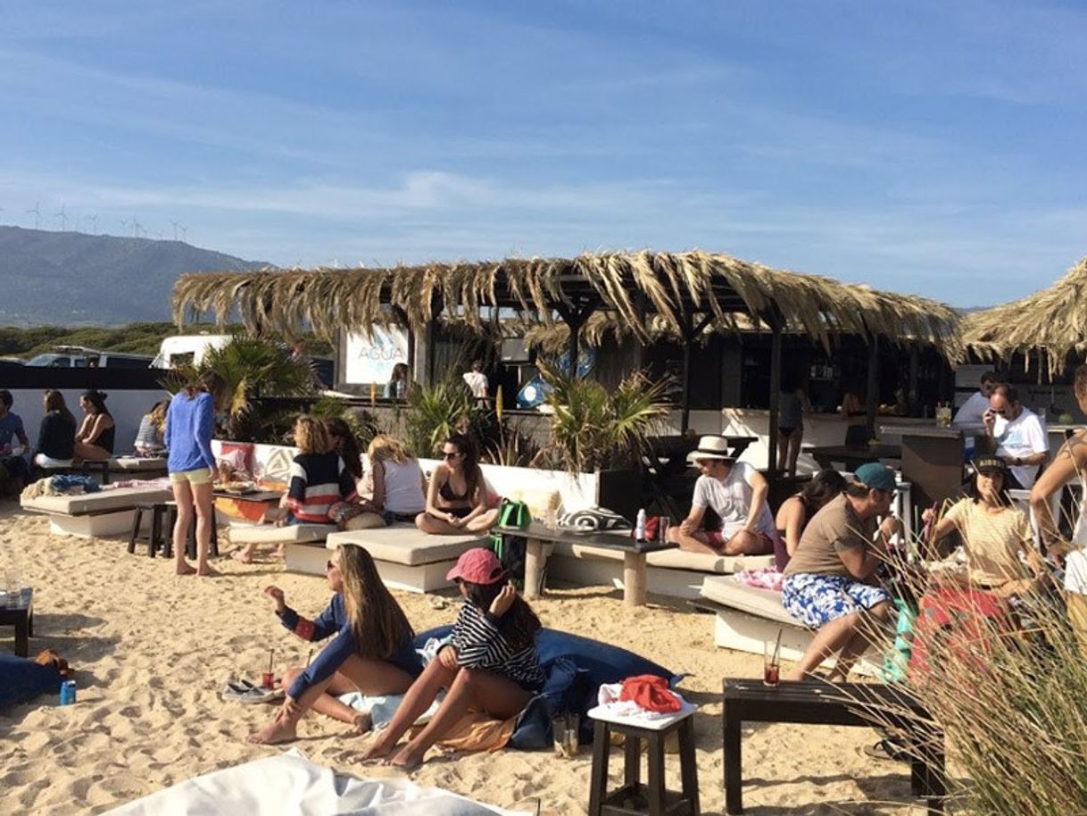 Restaurantes Chiringuito Agua Tarifa, playa de los Lances Tarifa