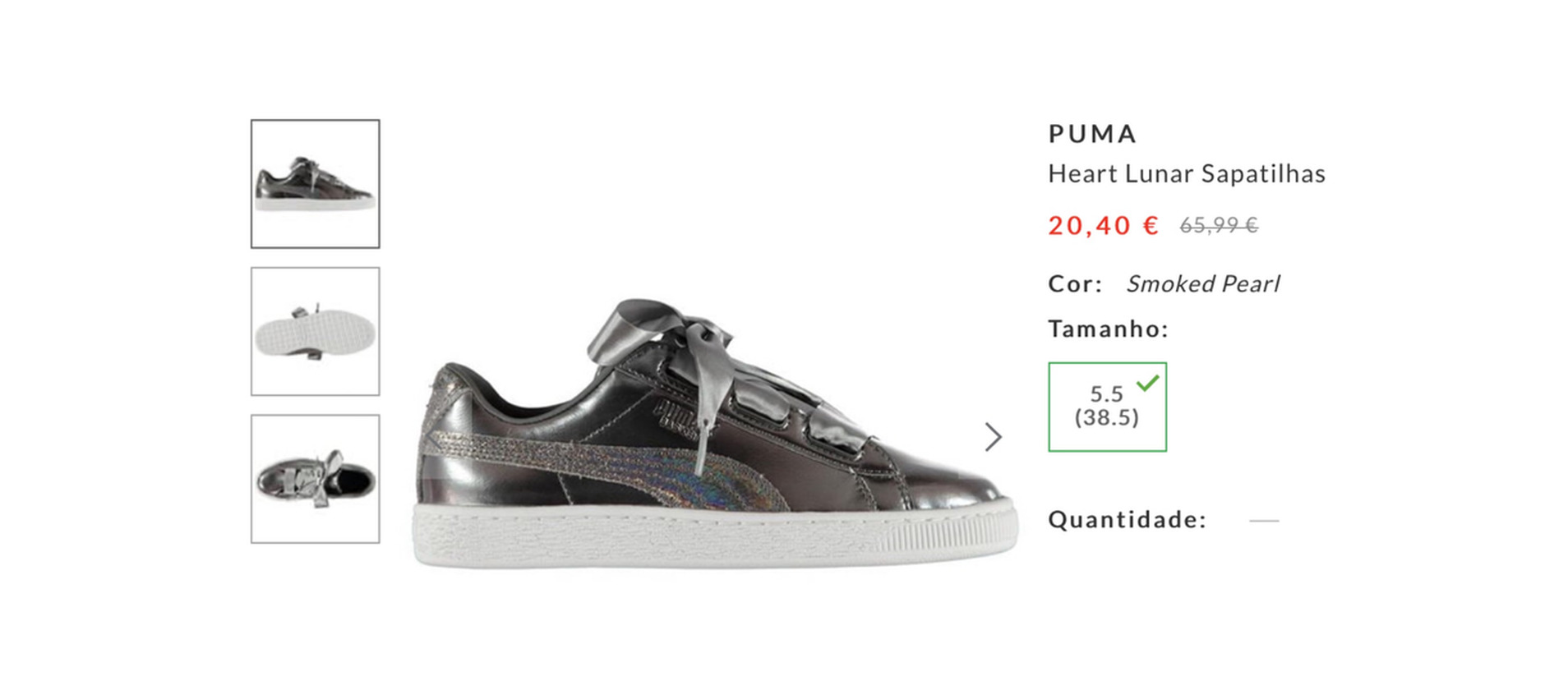 Productos Puma Heart Lunar Sapatilhas 20.40€