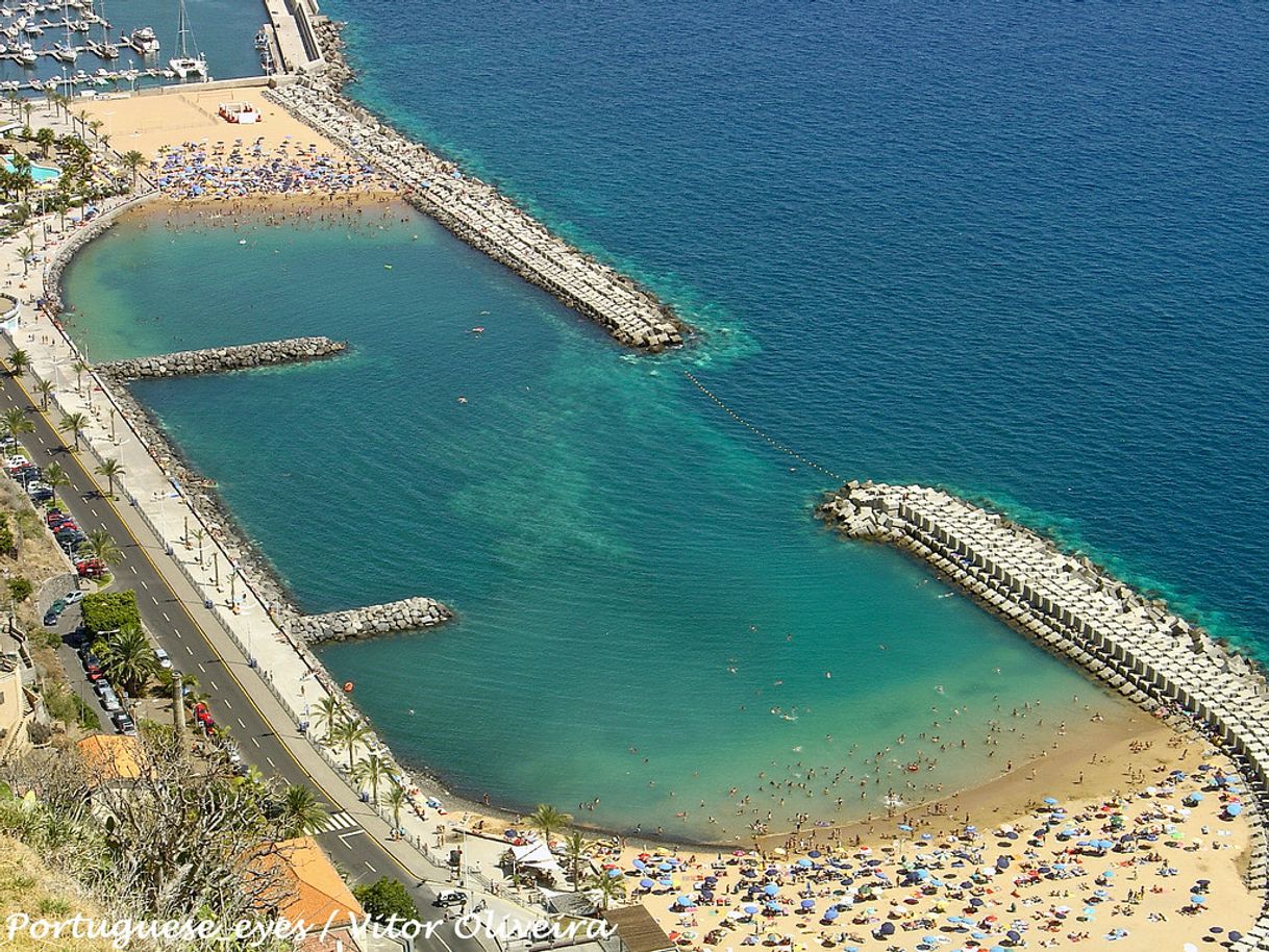 Lugar Praia da Calheta