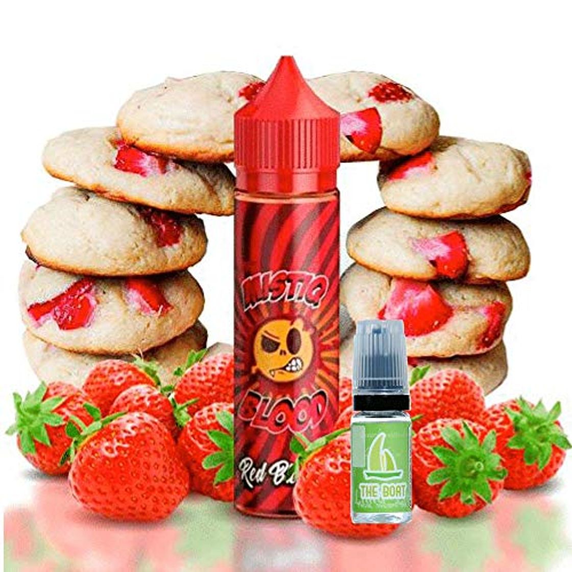 Products E Liquid Mistiq Blood Red Bloody 50 ml - 70vg 30pg -