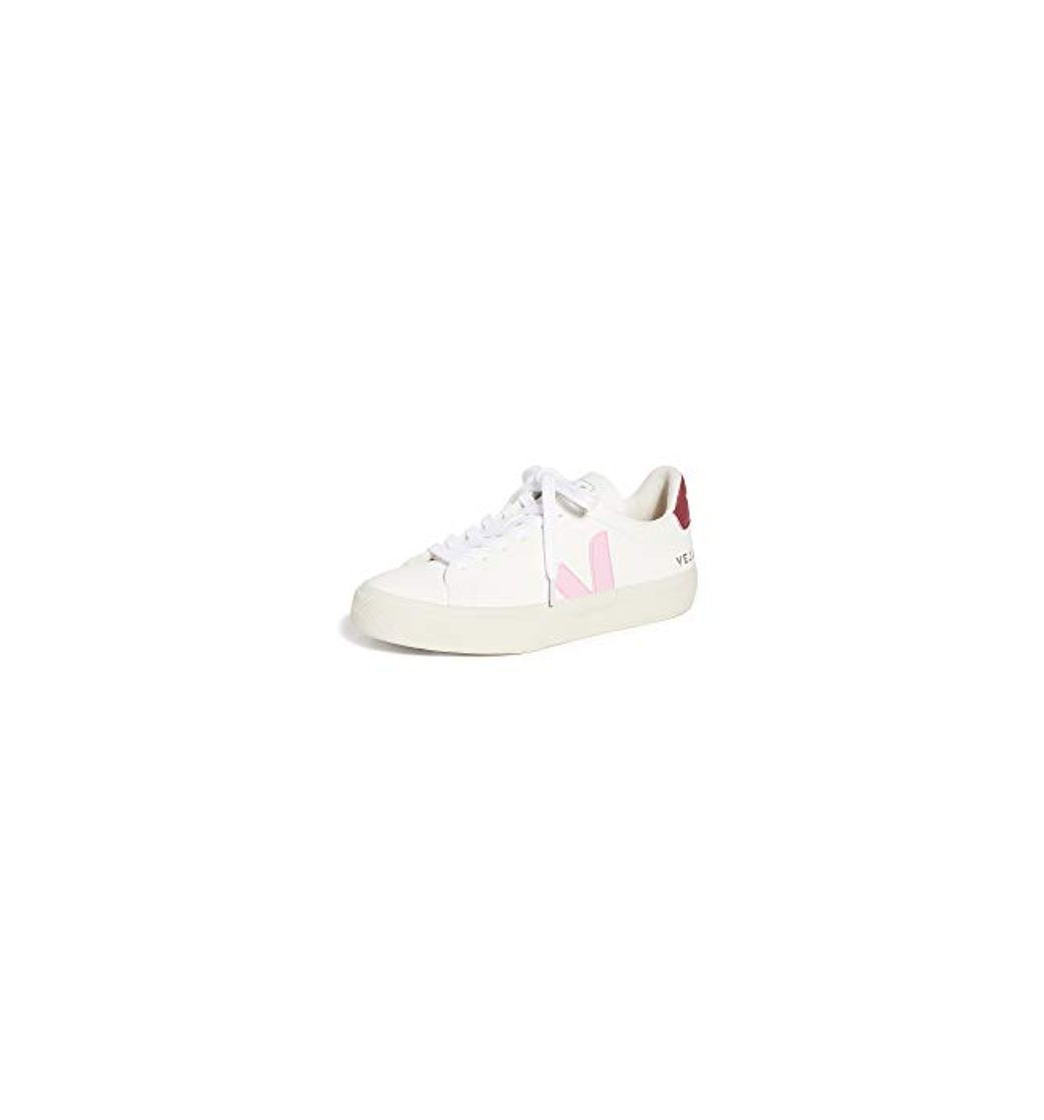 Moda Veja Campo Chrome Free - Zapatillas deportivas para mujer, Blanco