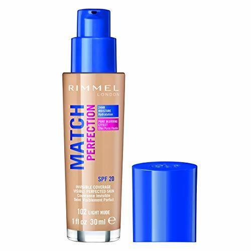 Social Rimmel London Match Perfection Foundation Base de Maquillaje Tono 102 Light Nude
