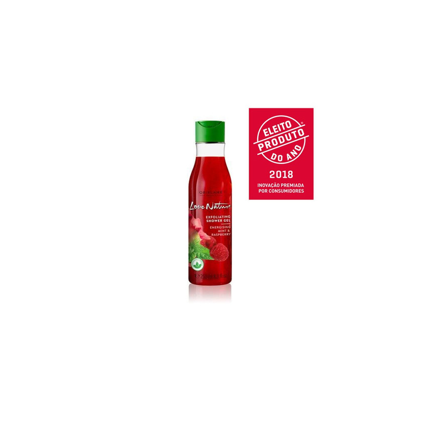 Social Gel de Duche Esfoliante com Hortelã e Framboesa Energizantes
