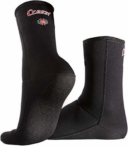 Social Cressi Mettalite Escarpines Neopreno Metallite, Unisex Adulto, Negro, S