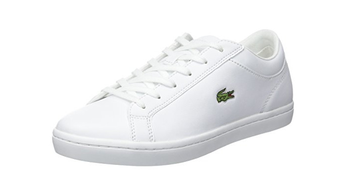 Social Lacoste Straightset BL 1 SPW, Zapatillas para Mujer, Blanco