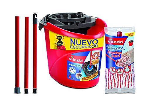 Lugar Vileda - Set de Limpieza de Suelos, compuesto por cubo superfácil