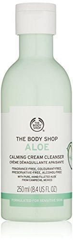 the body shop aloe calming cream cleanser 250ml