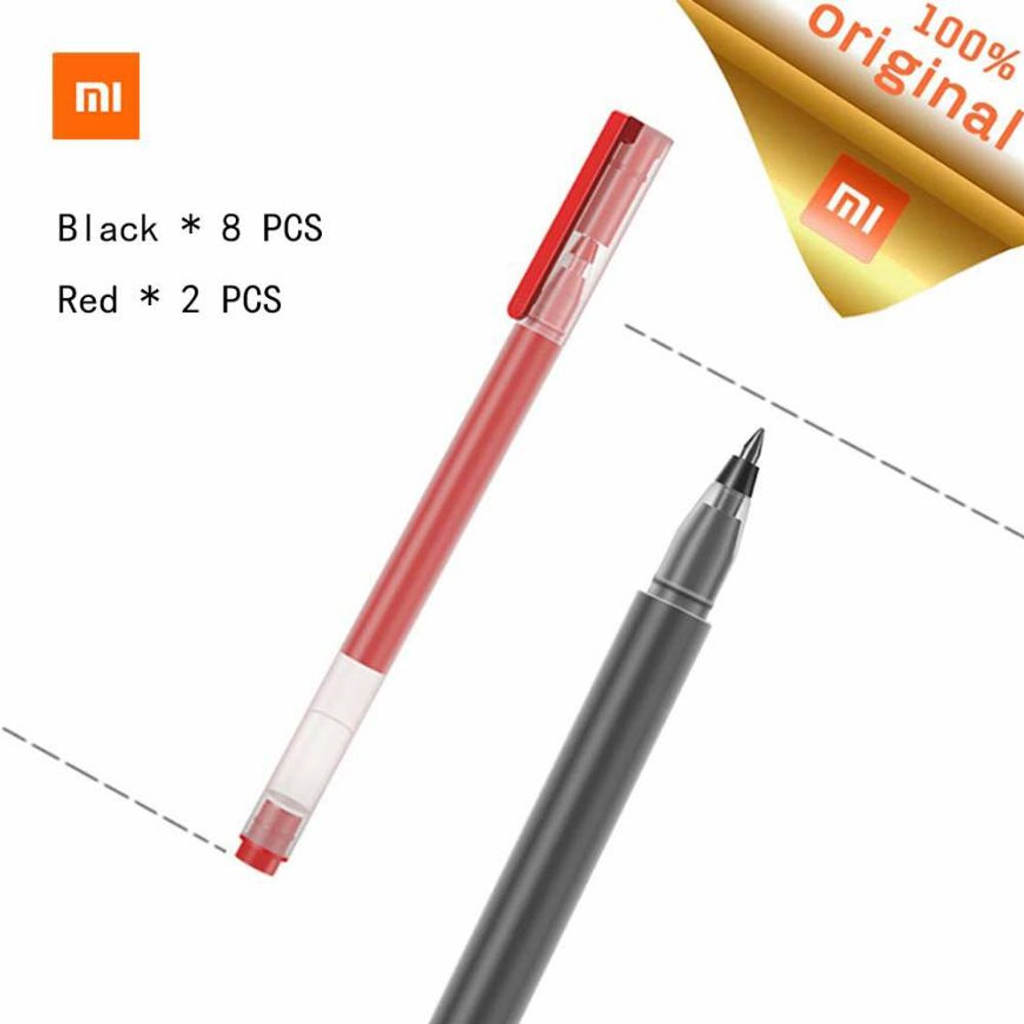 Moda 10pcs Xiaomi Mijia Super Durable Colorful Writing Sign Pen 5