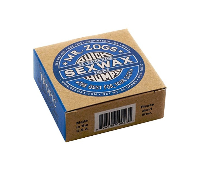 Social SEX WAX PARAFINA 6X EXTRA HARD BASE COAT AZUL