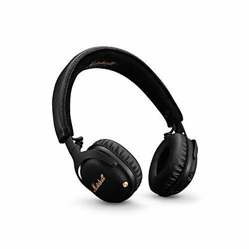 Social Marshall Mid A.N.C. Auriculares Bluetooth con Active Cancelación de Ruido - Negro