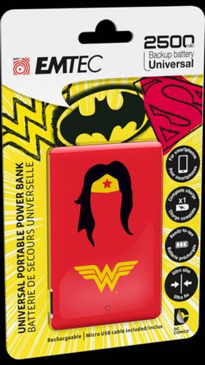EMTEC Wonder Woman Power Essential