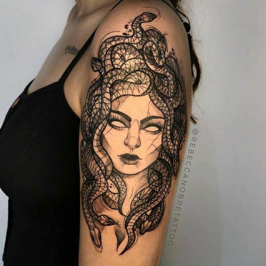 Fashion Tattoo medusa 