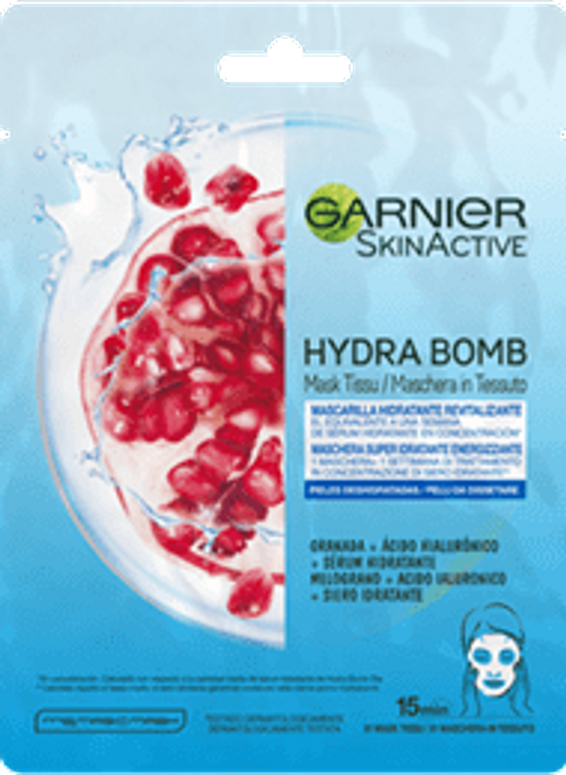 Fashion Tissu Mask hidratante relevante Hydra Bomb | Garnier