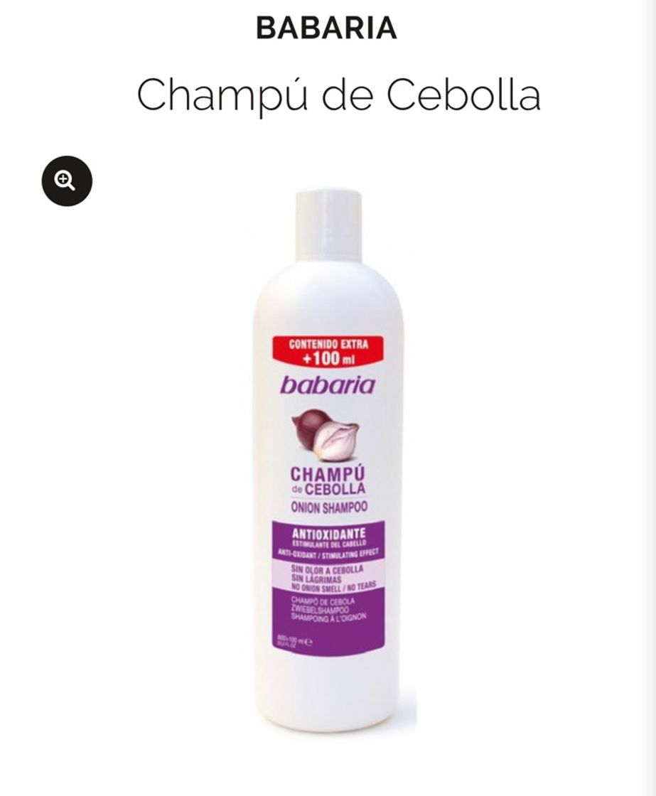 Social Champú de Cebolla BABARIA 