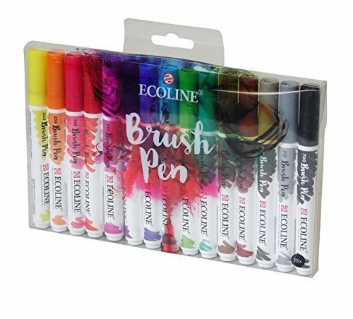 Talens Ecoline 15 brush pens