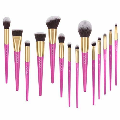 Brochas de Maquillaje 14 Piezas de Docolor