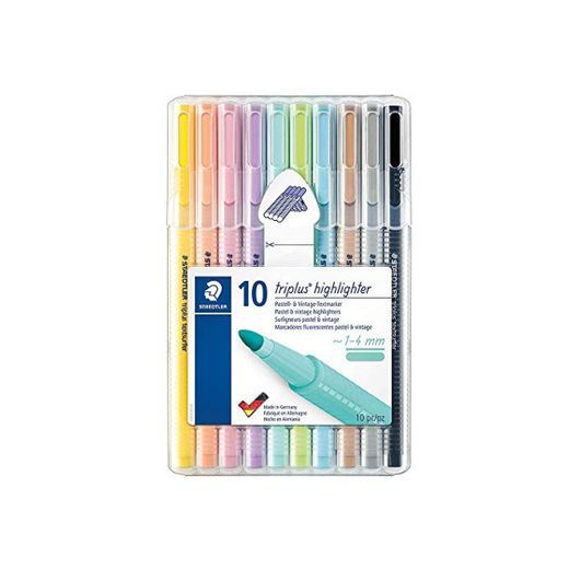 Staedtler Triplus Textsurfer Pastel & Vintage 362 CSB10