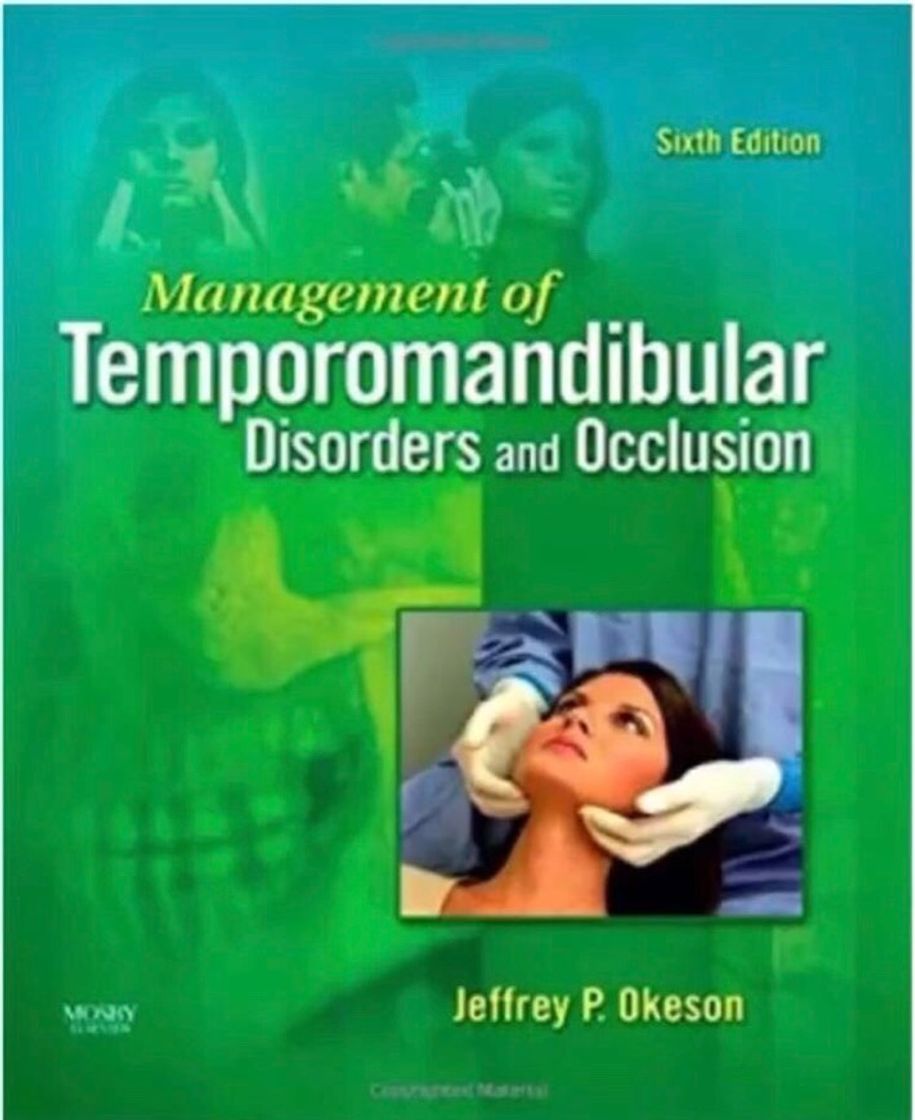 Libro Management of Temporomandibular Disorders and Occlusion