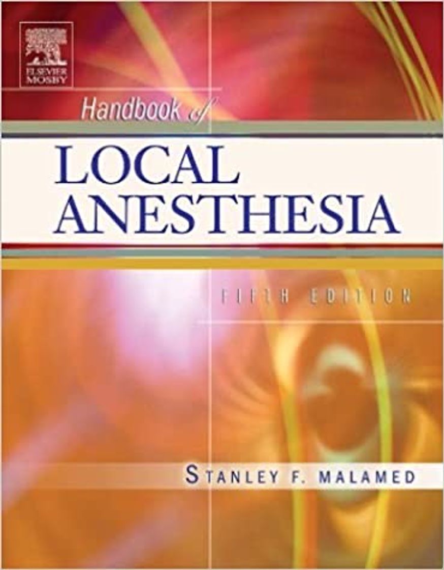 Libro Stanley Malamed- Handbook of Local Anesthesia