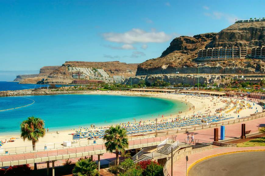 Lugar Puerto Rico de Gran Canaria