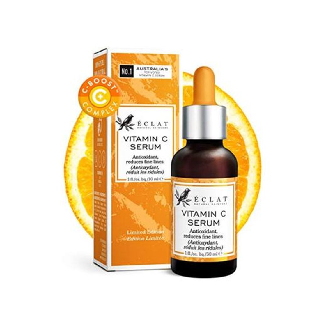 Social Sérum Facial Antiedad Vitamina C Eclat– Sérum Vitamina C Pura 100% con