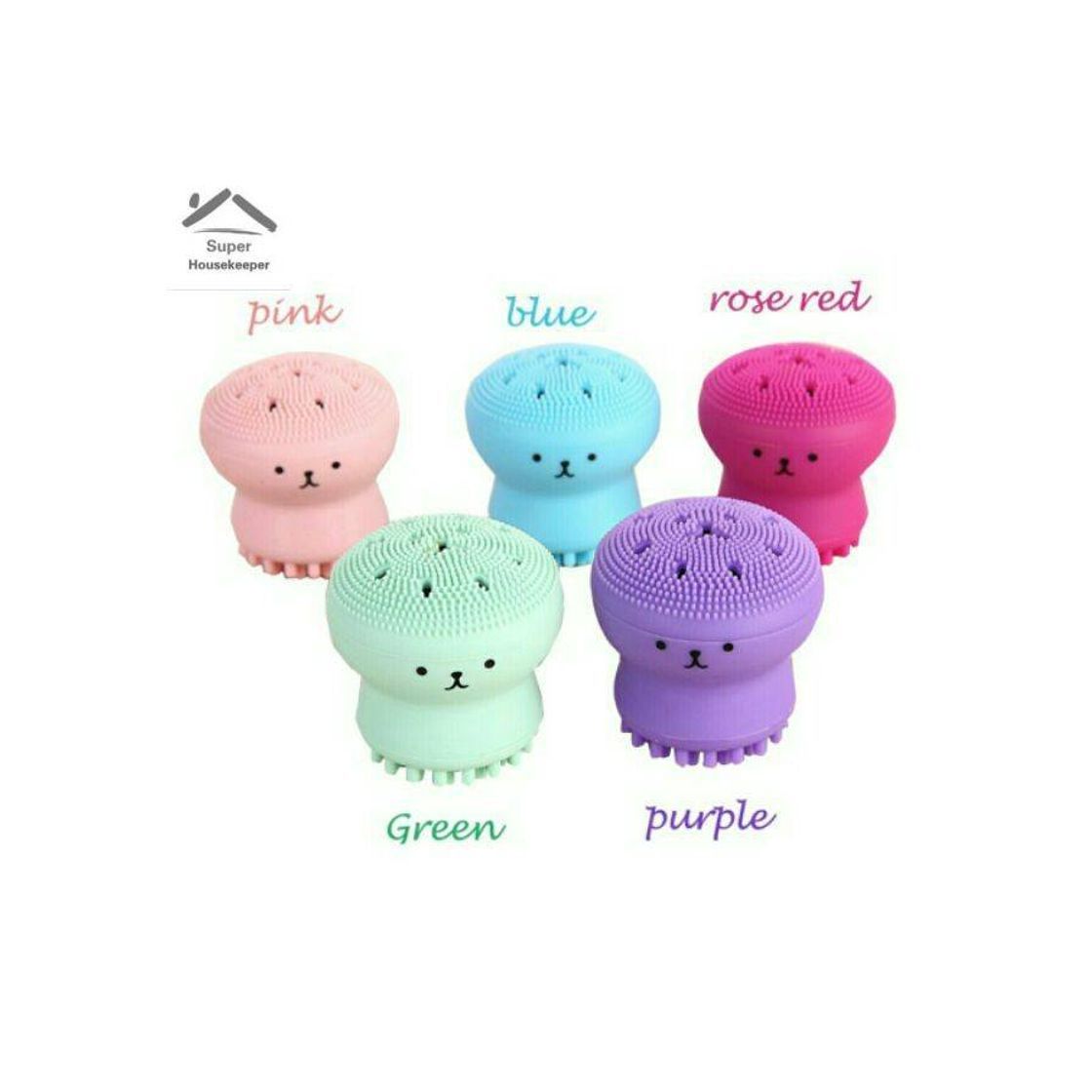 Social Escova de Silicone Exfoliante para Limpeza Facial