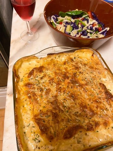 Bacalhau com natas