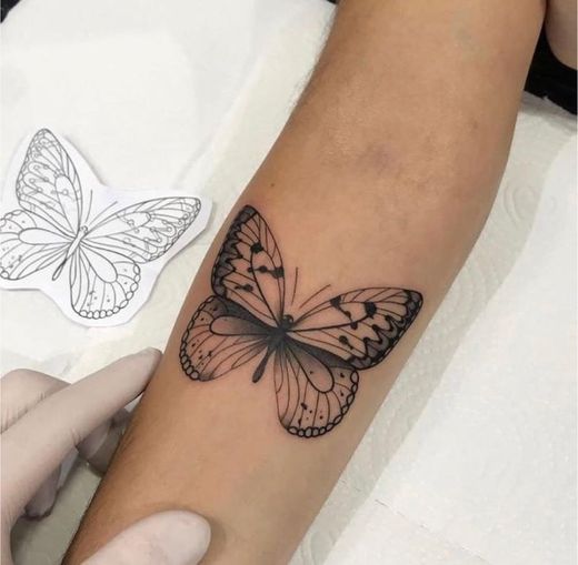 Tatuagem de borboleta 🦋💙
