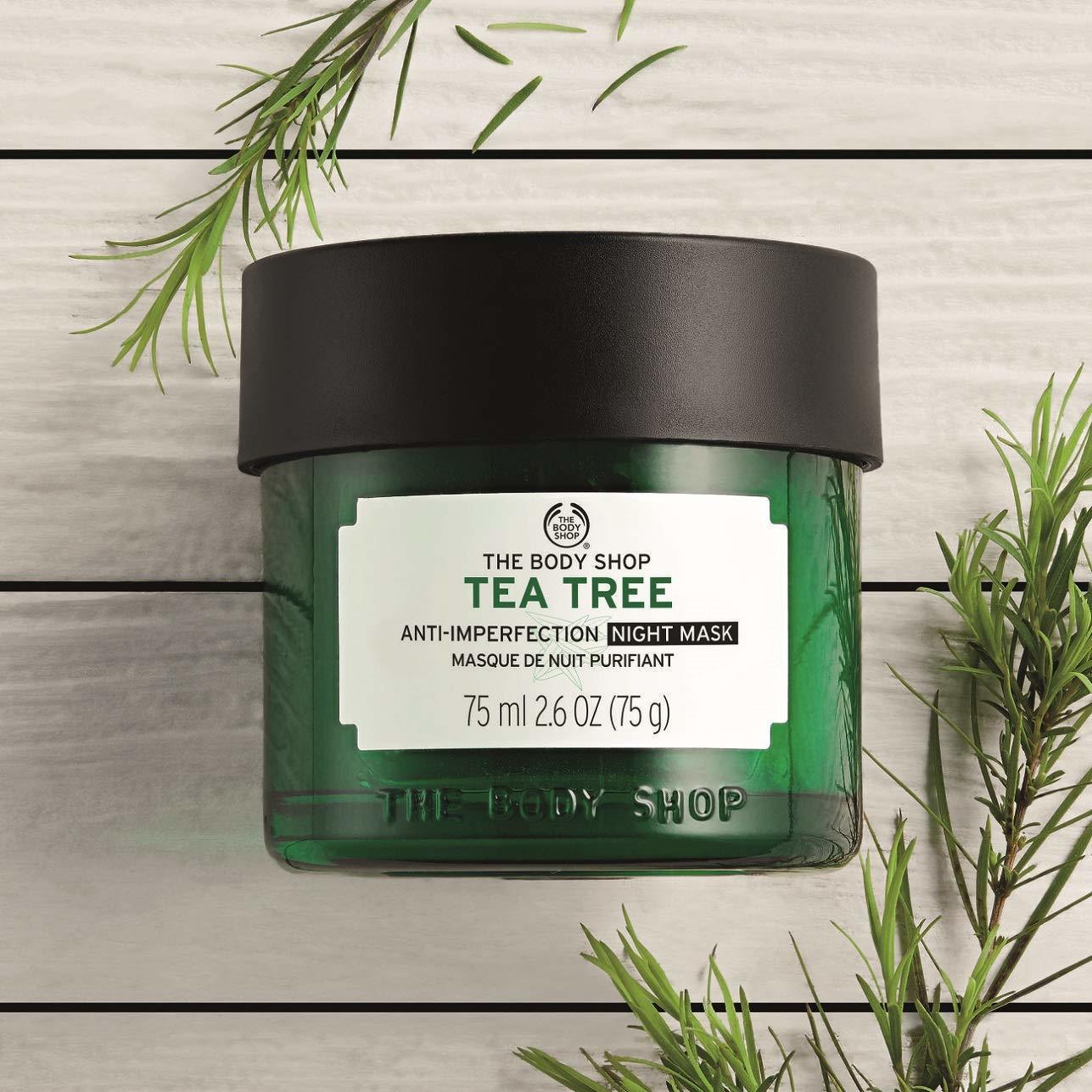 Beauty The Body Shop Tea Tree Night Mask Nachtmaske Mask 75 ml Teebaum