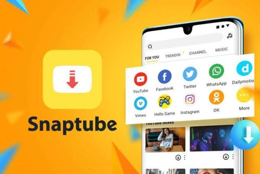 Snaptube - O Melhor Aplicativo de Baixar Música e vídeos