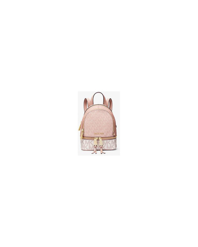 Social Rhea Mini Color-Block Logo Backpack