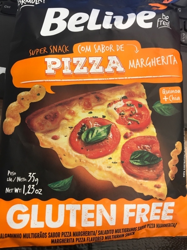 Moda Snack multigrãos Sabor Pizza