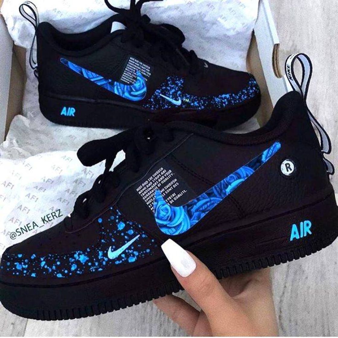 Moda Tênis Nike 🖤💙🔥