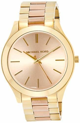 Michael Kors Reloj analogico para Mujer de Cuarzo con Correa en Acero