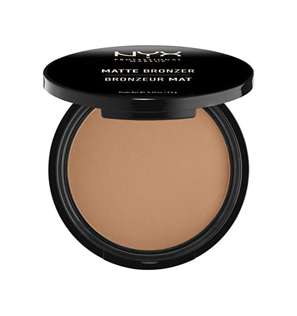 Social NYX Professional Makeup Polvos bronceadores Matte Bronzer, Polvos compactos, Sin brillos, Fórmula