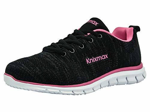 Fashion Knixmax-Zapatillas Deportivas de Mujer, Zapatillas de Running Fitness Sneakers Zapatos de Correr