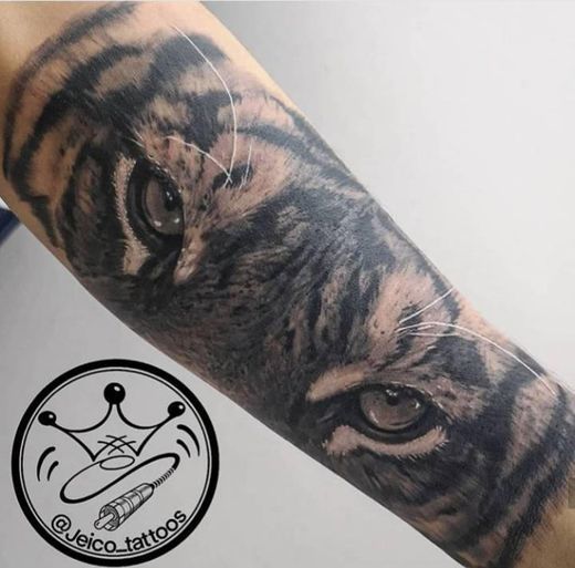 Fashion Tigre tattoo