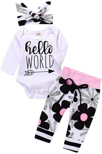 K-youth Conjuntos Bebe Niña Navidad Estampado Animal Body Bebe Manga Larga Monos