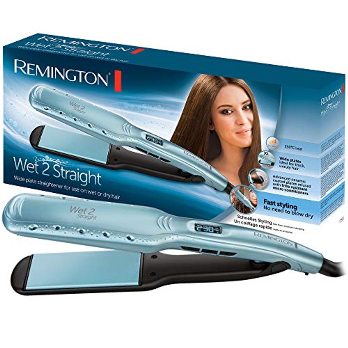 Producto Remington Wet 2 Straight S7350 - Plancha de Pelo