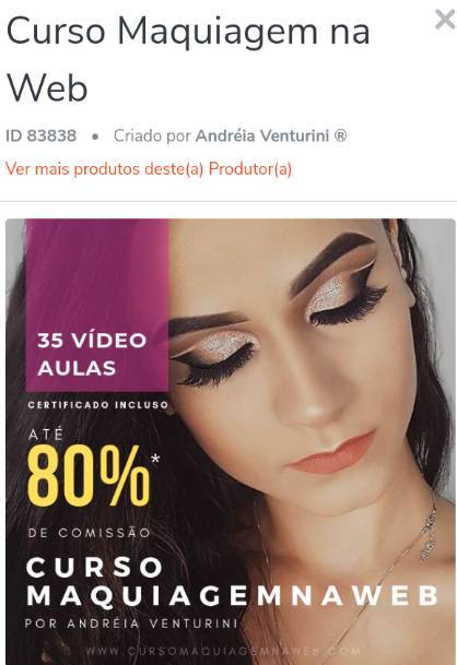 Moda Curso de maquiagem