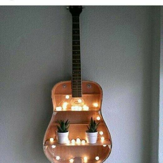 Guitarra de decoração 
