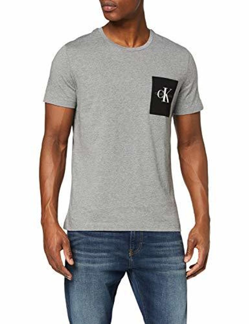 Moda Calvin Klein Monogram Pocket Slim tee Camiseta