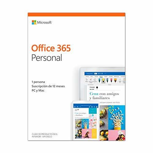 Microsoft Office 365 Personal - Software para PC y Mac