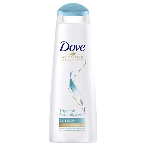 Product Champú y acondicionador Dove 2 en 1 hidratante, 6 unidades