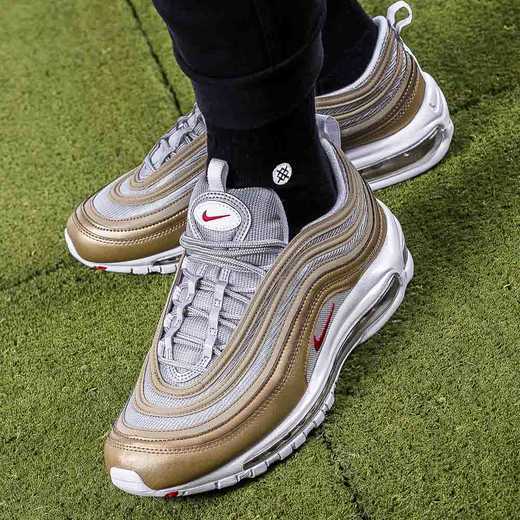 Social Nike Air MAX 97 SSL, Zapatillas para Hombre, Dorado