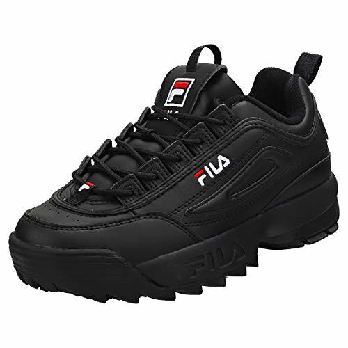 Social Fila Youth Disruptor II Synthetic Triple Black Entrenadores 39 EU