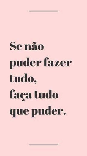 Frase de motivação