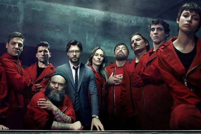 Serie Séries la casa de papel